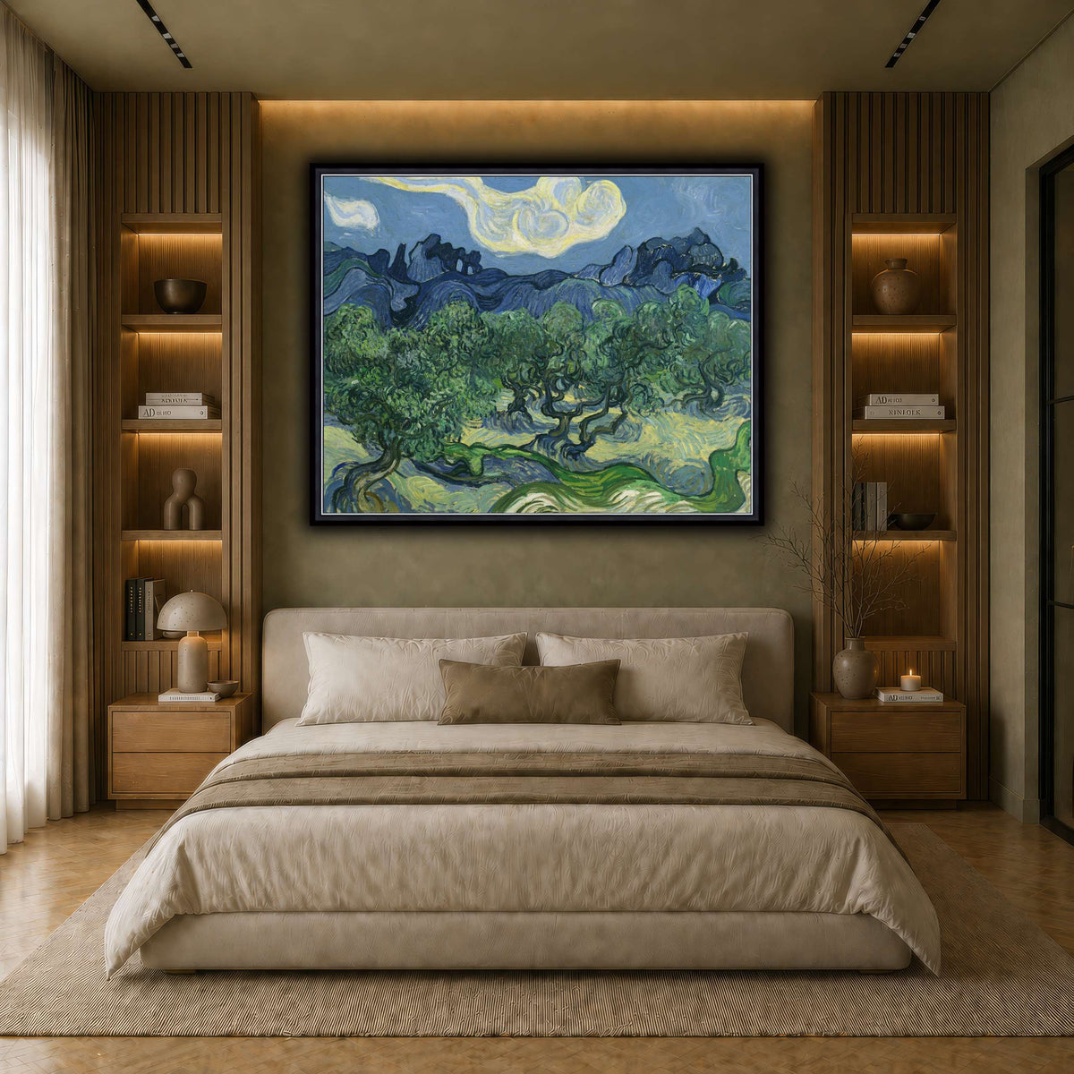 Van_Gogh_The_Olive_Trees. earth-bedroom
