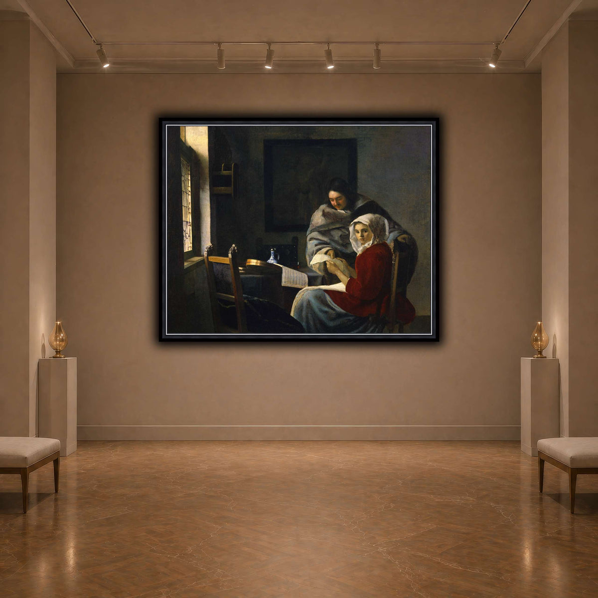 Vermeer_Girl_Interrupted_at_Her_Music dark neutral-agallery