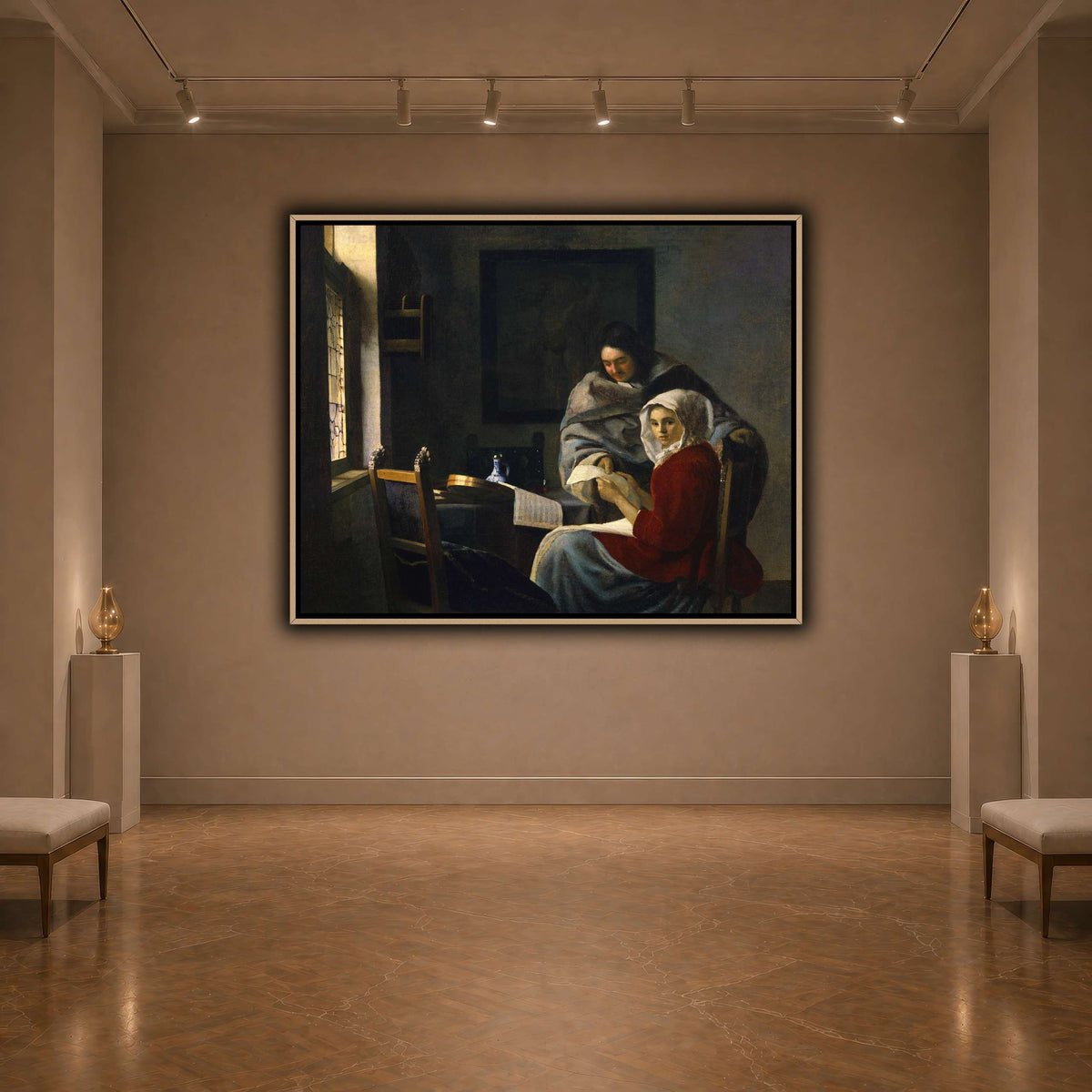 Vermeer_Girl_Interrupted_at_Her_Music dark neutral-agallery