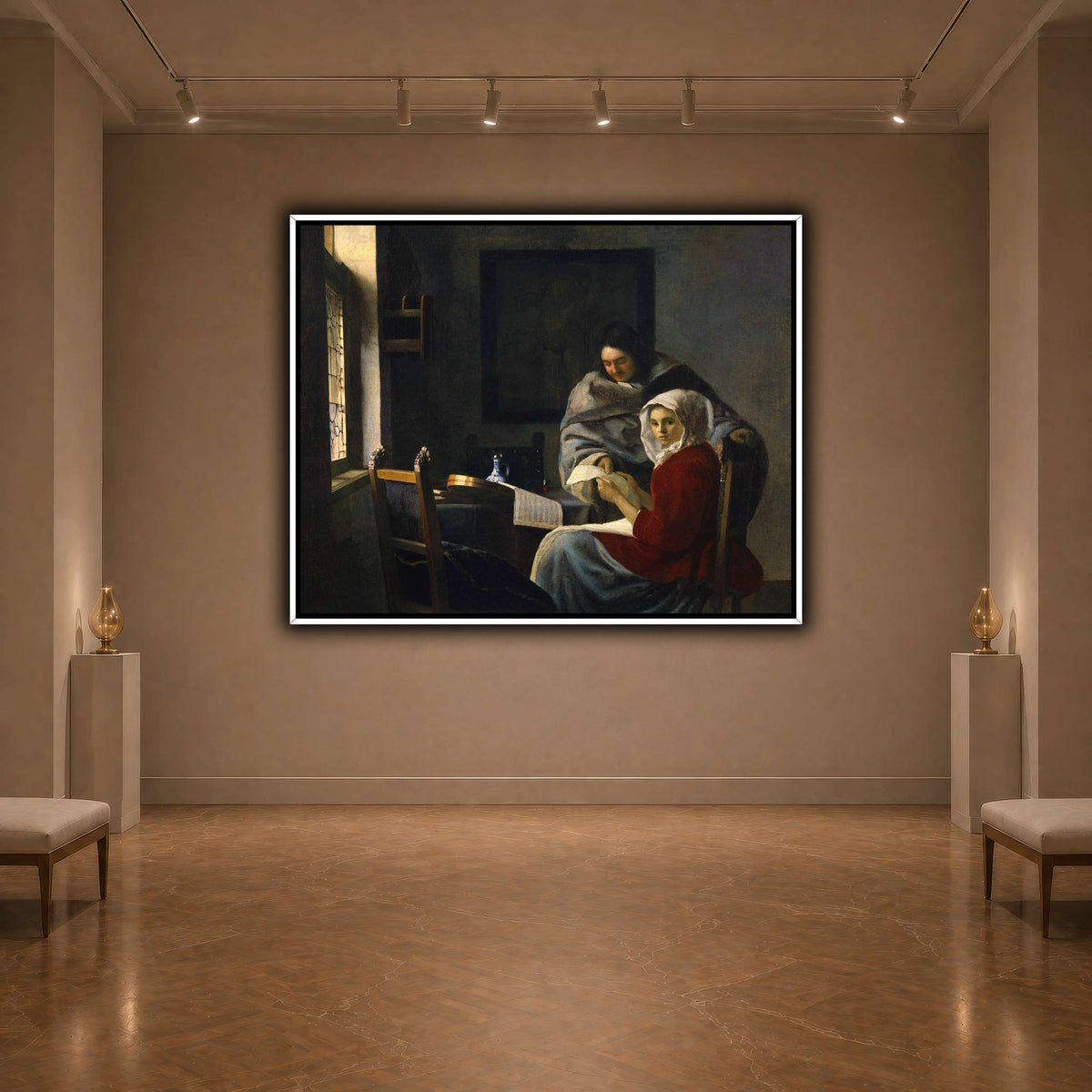Vermeer_Girl_Interrupted_at_Her_Music dark neutral-agallery