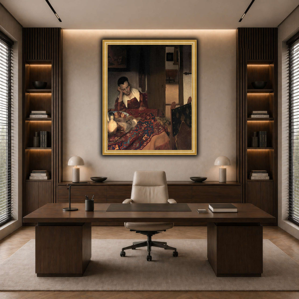 Vermeer_young_women_sleeping_result dark neutral-office