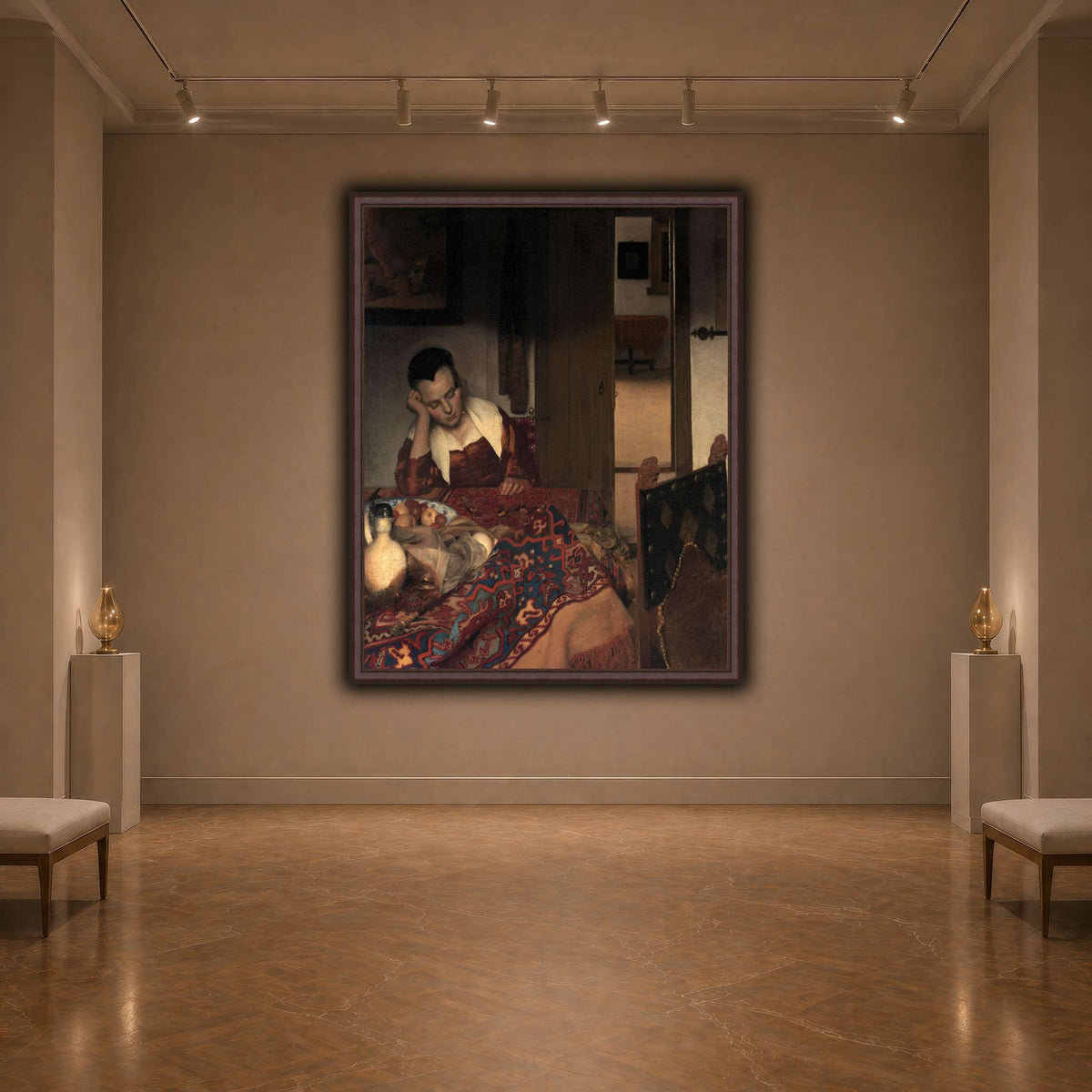 Vermeer_young_women_sleeping_result dark neutral-agallery