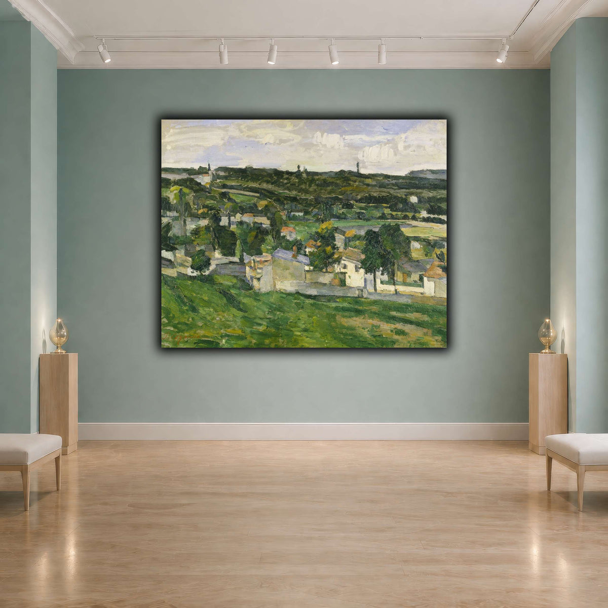 View_of_Auvers-sur-Oise_by_Paul_Cezanne cool-agallery