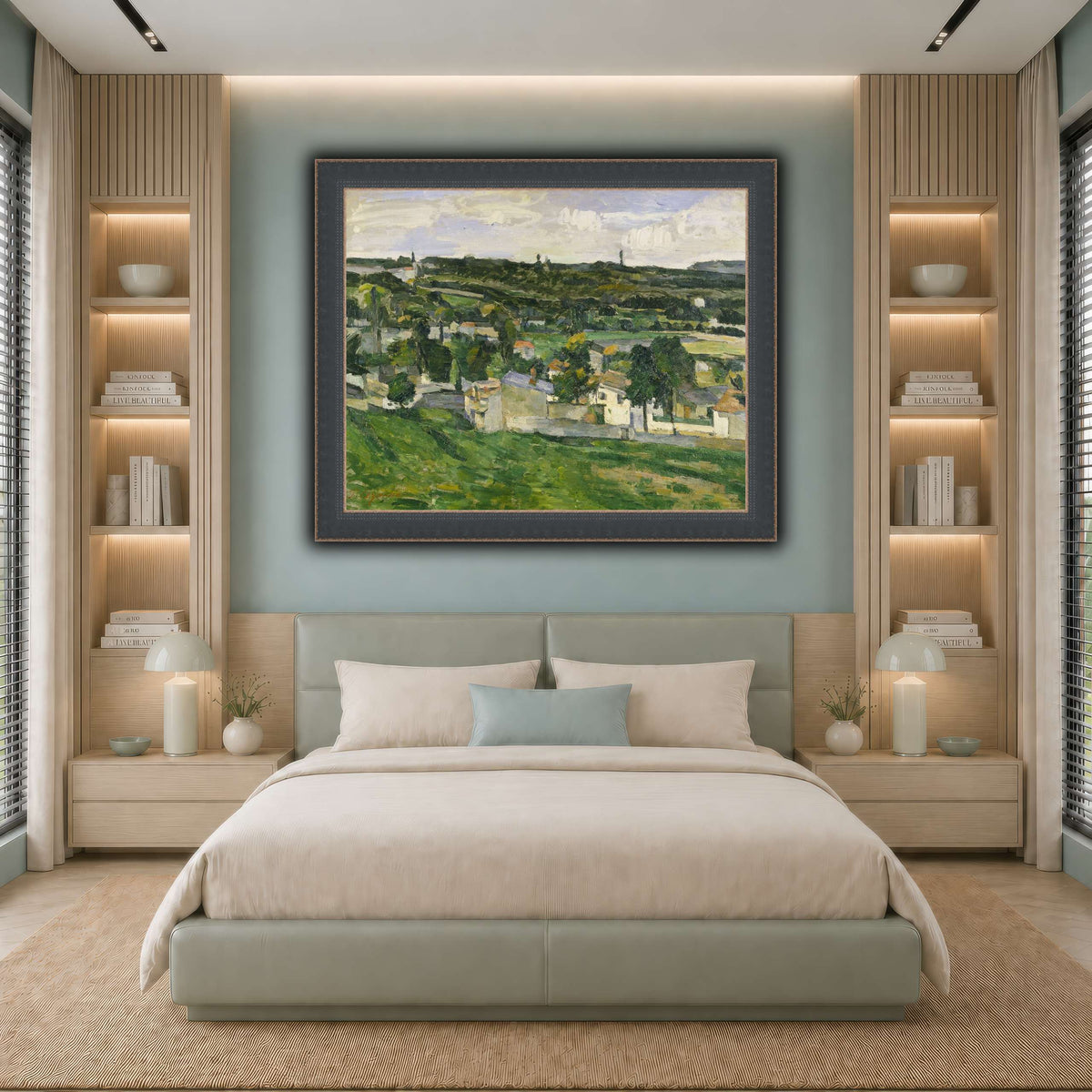 View_of_Auvers-sur-Oise_by_Paul_Cezanne cool-bedroom