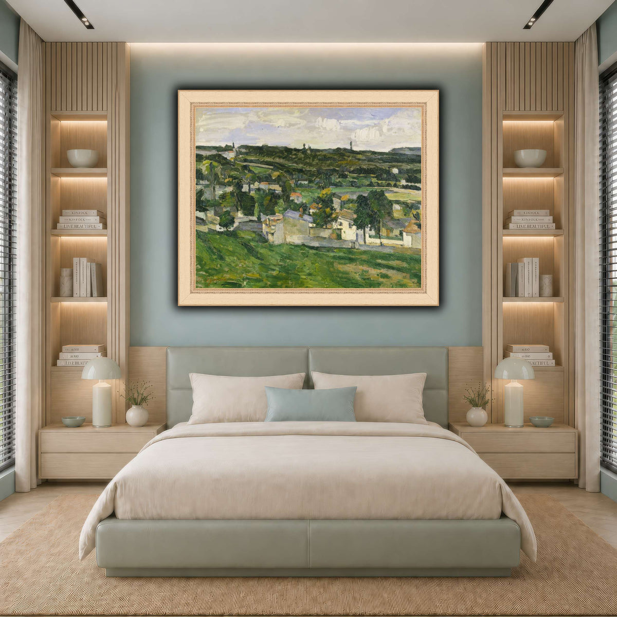 View_of_Auvers-sur-Oise_by_Paul_Cezanne cool-bedroom