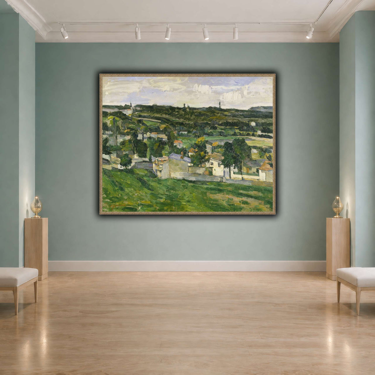 View_of_Auvers-sur-Oise_by_Paul_Cezanne cool-agallery