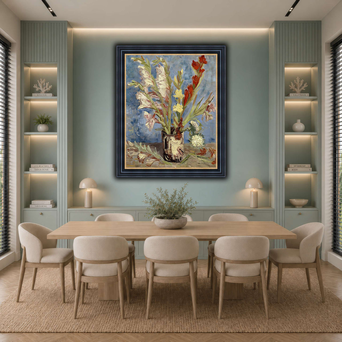 Vincent_van_Gogh_-_Vaas_met_tuingladiolen_en_Chinese_asters cool-dining