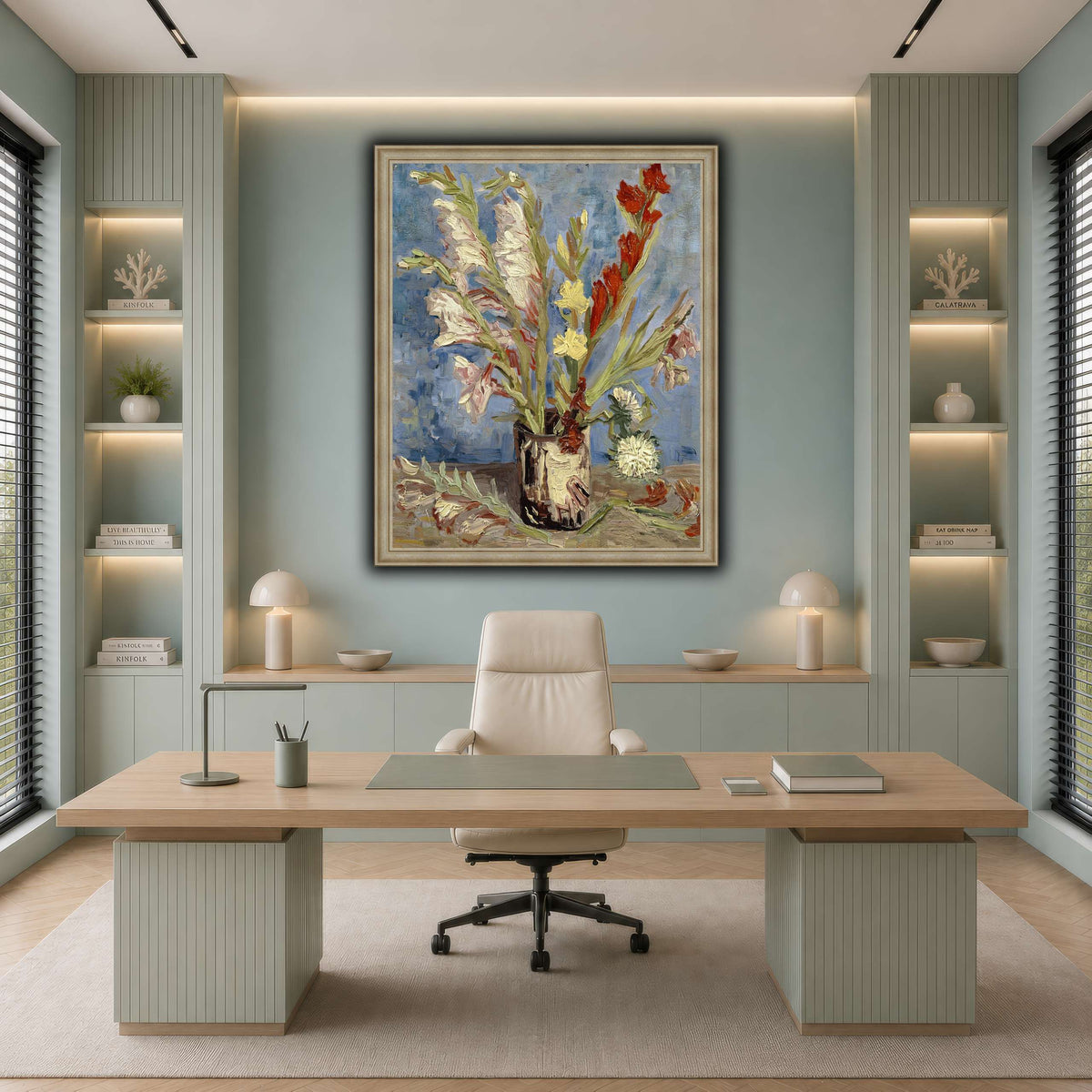Vincent_van_Gogh_-_Vaas_met_tuingladiolen_en_Chinese_asters cool-office