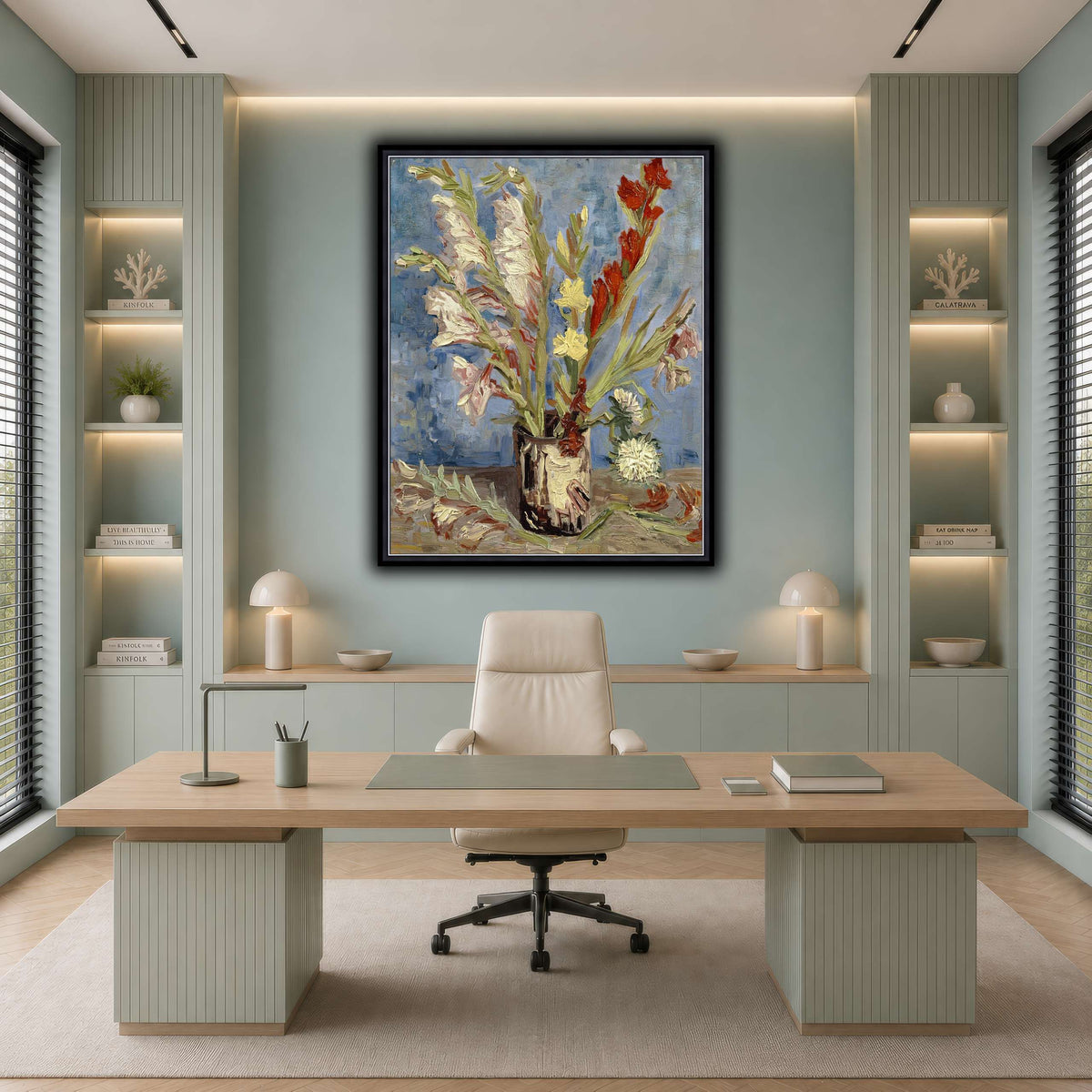 Vincent_van_Gogh_-_Vaas_met_tuingladiolen_en_Chinese_asters cool-office