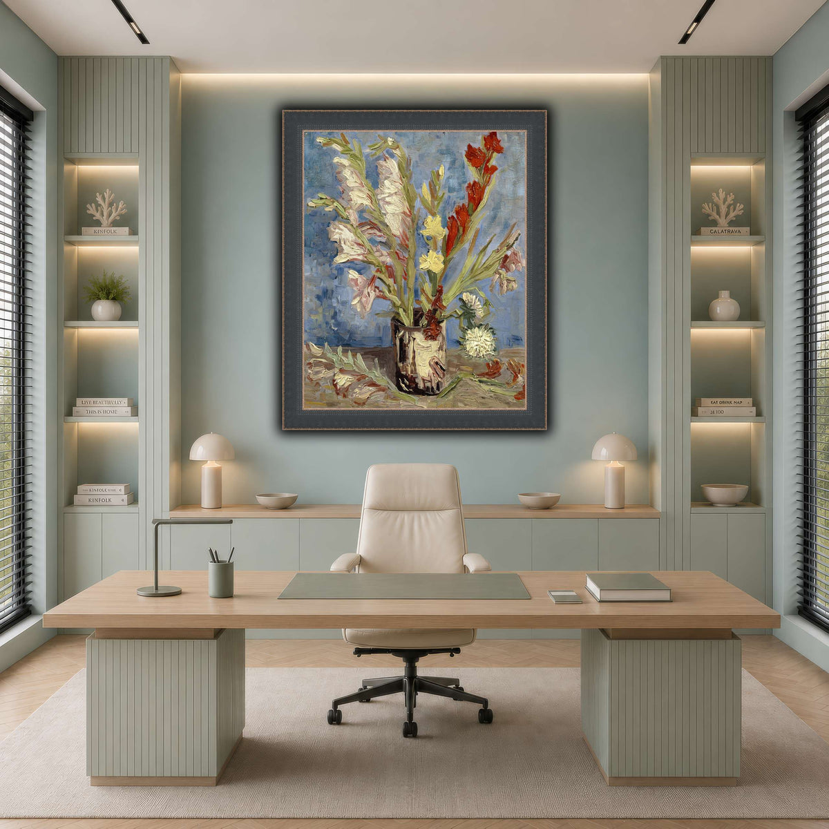 Vincent_van_Gogh_-_Vaas_met_tuingladiolen_en_Chinese_asters cool-office