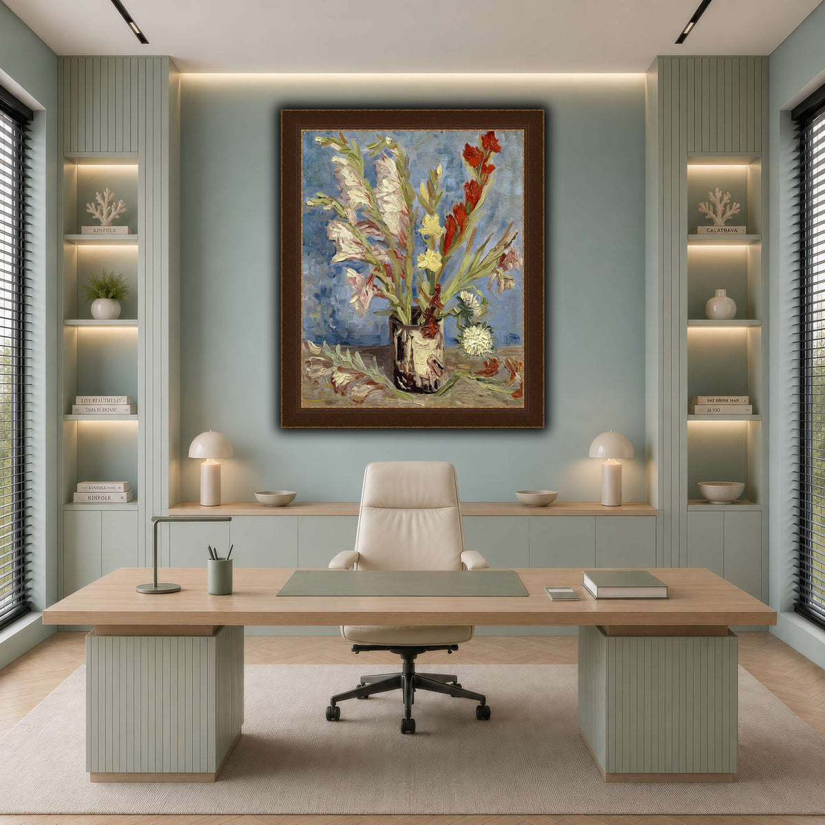 Vincent_van_Gogh_-_Vaas_met_tuingladiolen_en_Chinese_asters cool-office