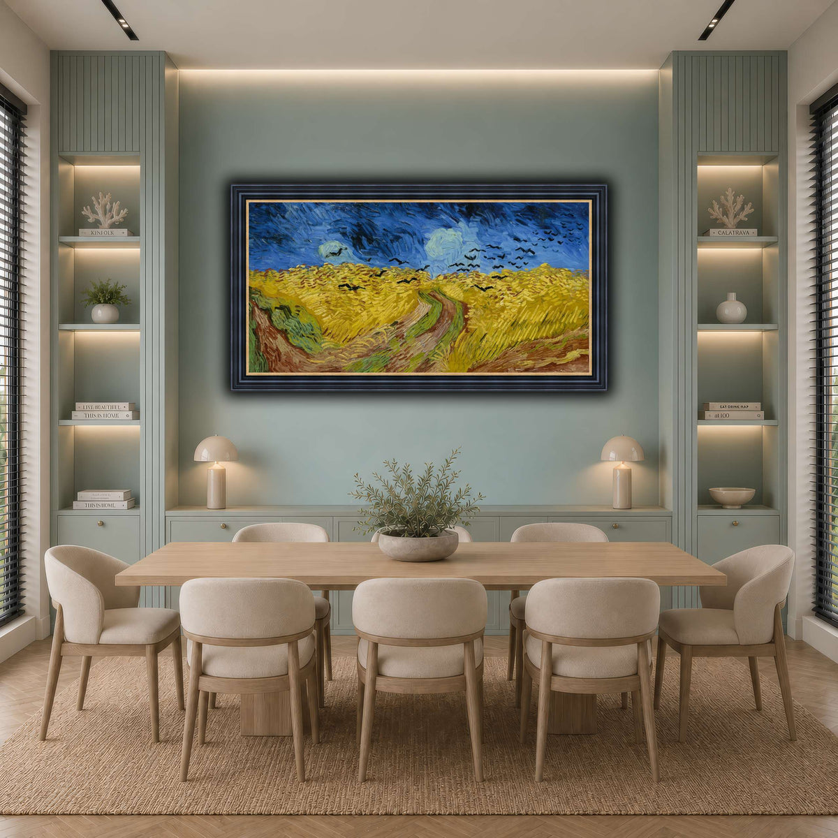 Vincent_van_Gogh_-_Wheatfield_with_crows cool-dining