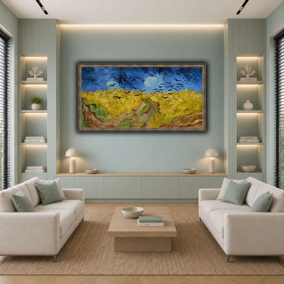 Vincent_van_Gogh_-_Wheatfield_with_crows cool-living room