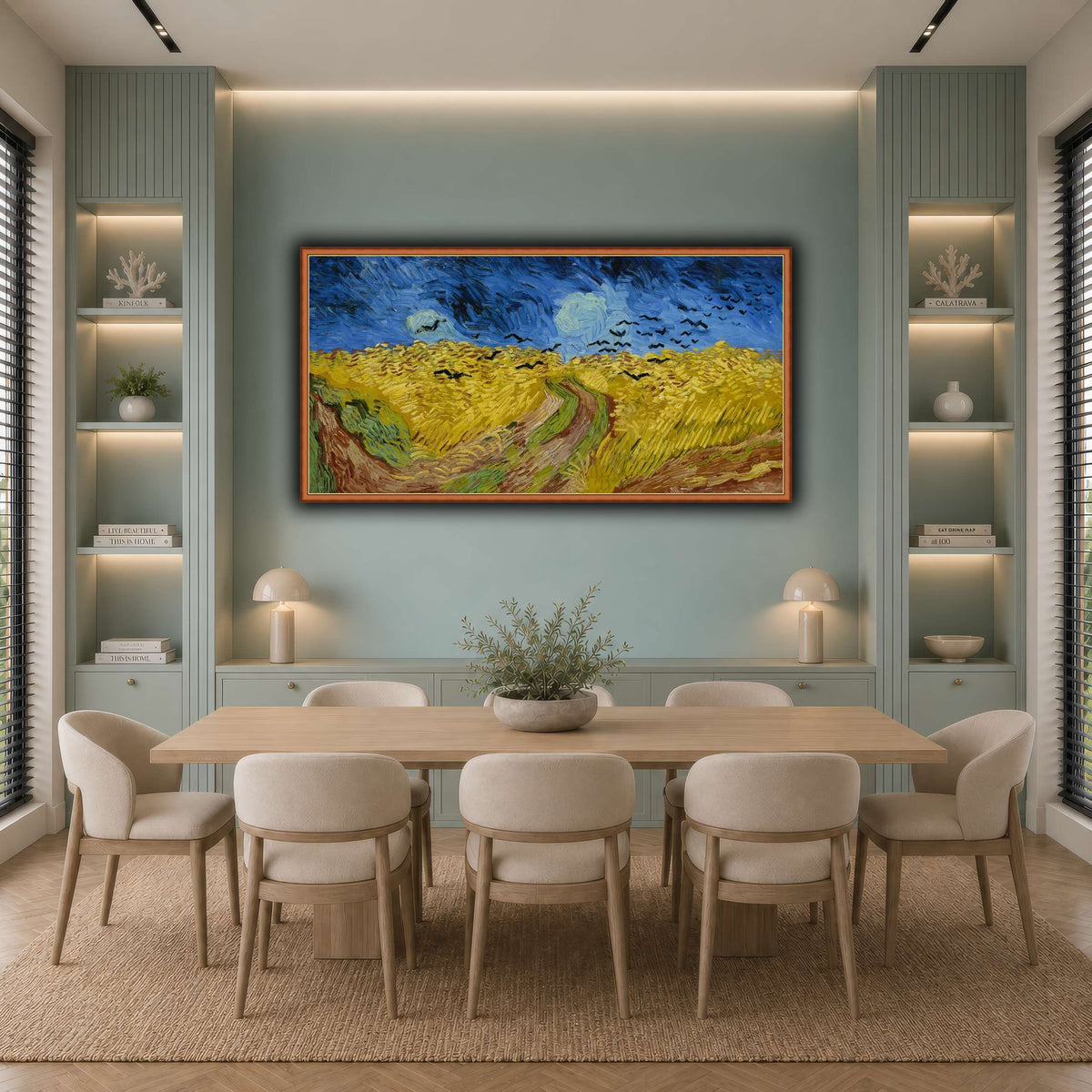 Vincent_van_Gogh_-_Wheatfield_with_crows cool-dining
