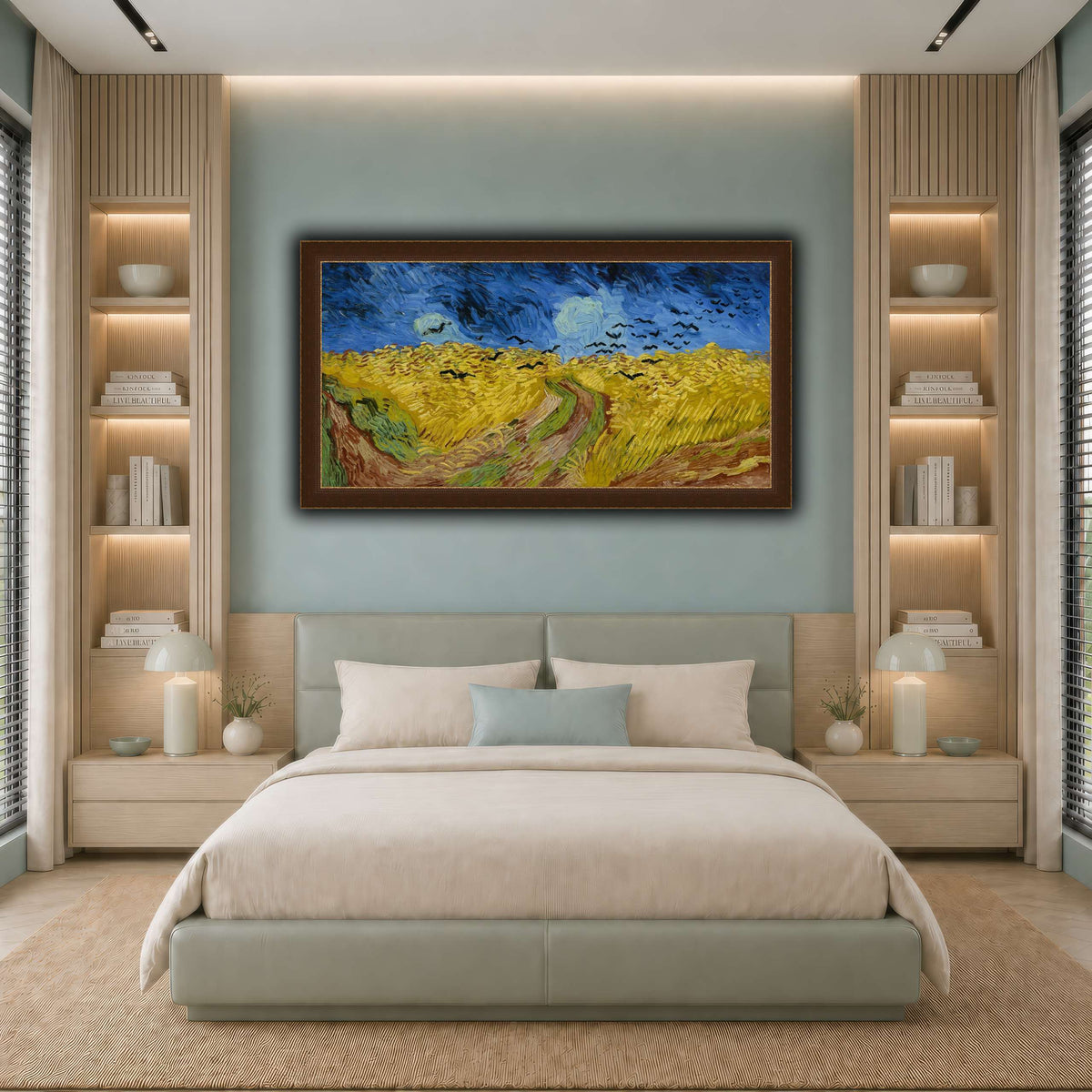Vincent_van_Gogh_-_Wheatfield_with_crows cool-bedroom