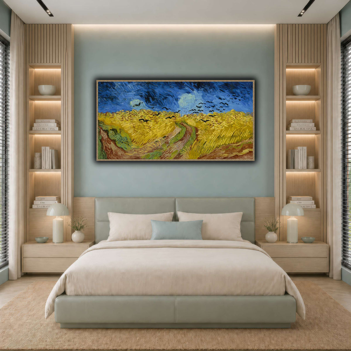 Vincent_van_Gogh_-_Wheatfield_with_crows cool-bedroom