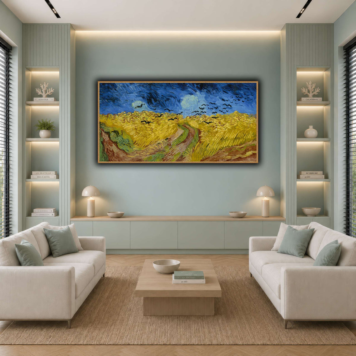 Vincent_van_Gogh_-_Wheatfield_with_crows cool-living room