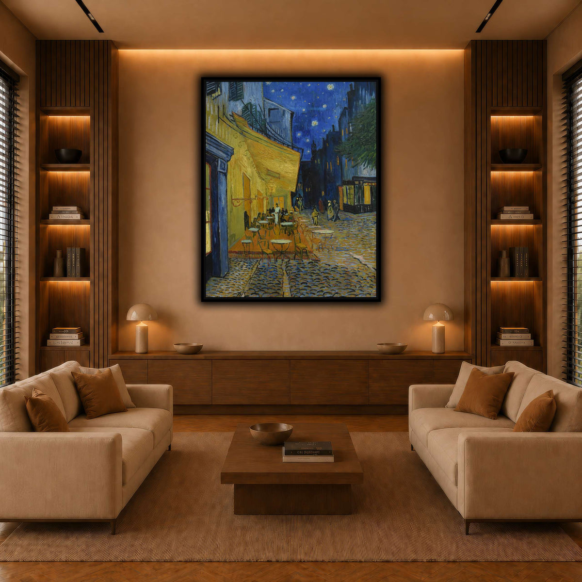 Vincent_van_Gogh_(1853-1890)_Caféterras_bij_nacht_(place_du_Forum)_Kröller- warm-living-room