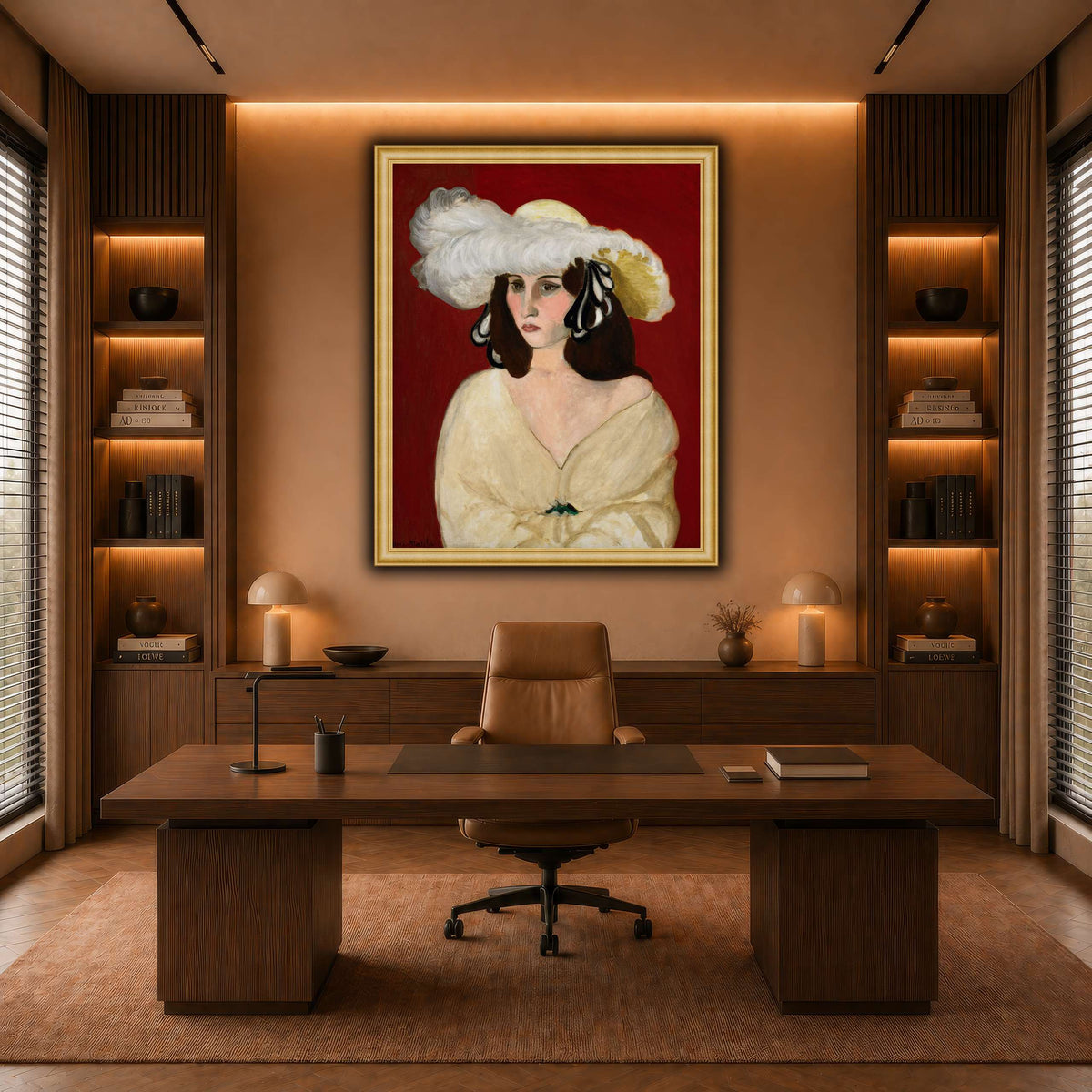 White_Plumes_Henri_Matisse warm-office