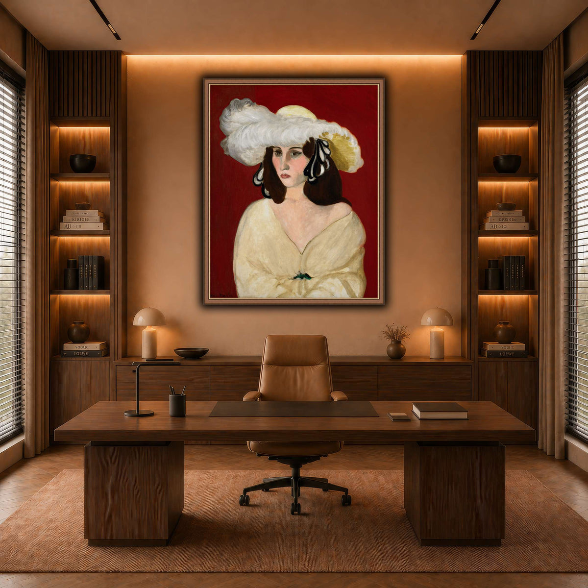White_Plumes_Henri_Matisse warm-office