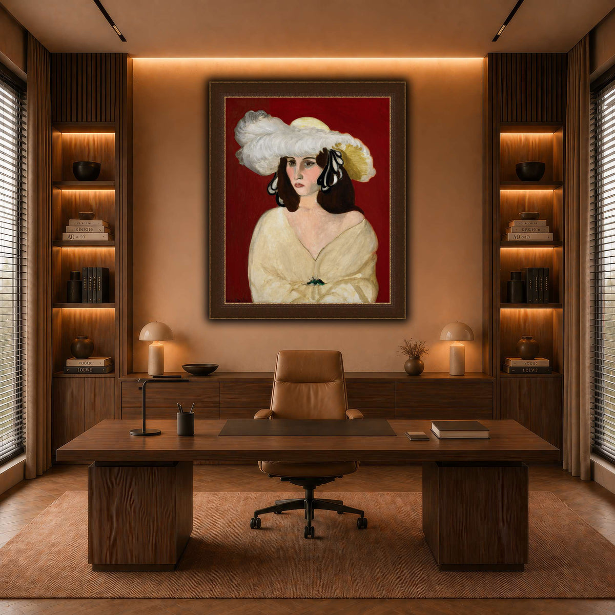 White_Plumes_Henri_Matisse warm-office