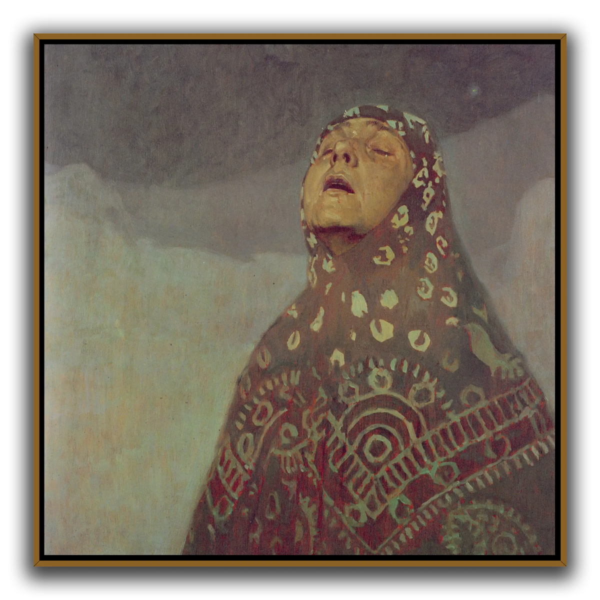 Winter_Night_Alphonse_Mucha