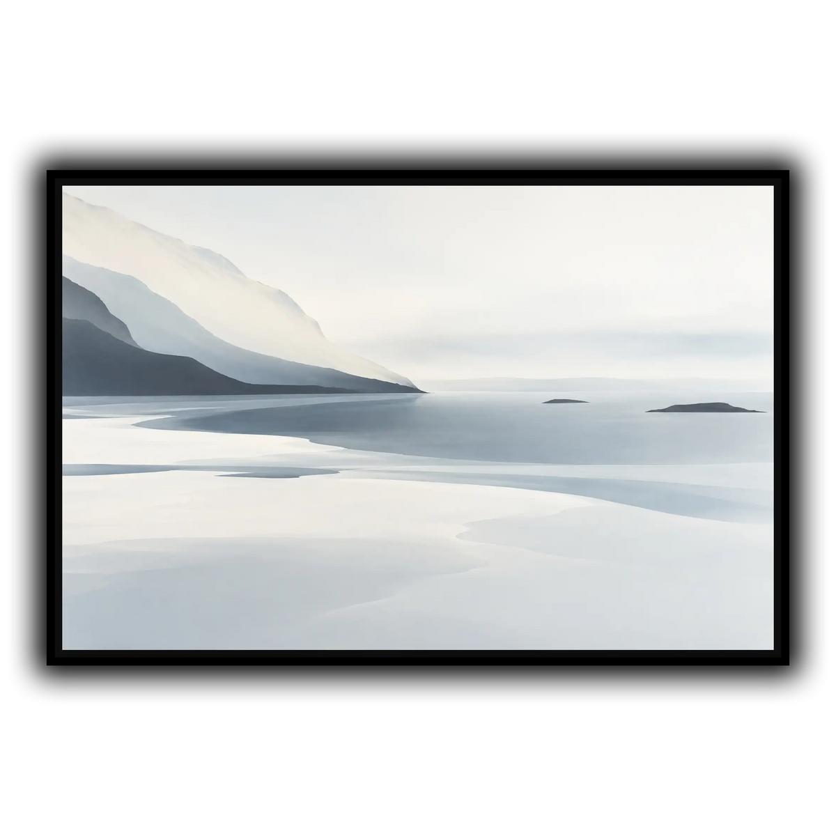 Winter headland in mist-7