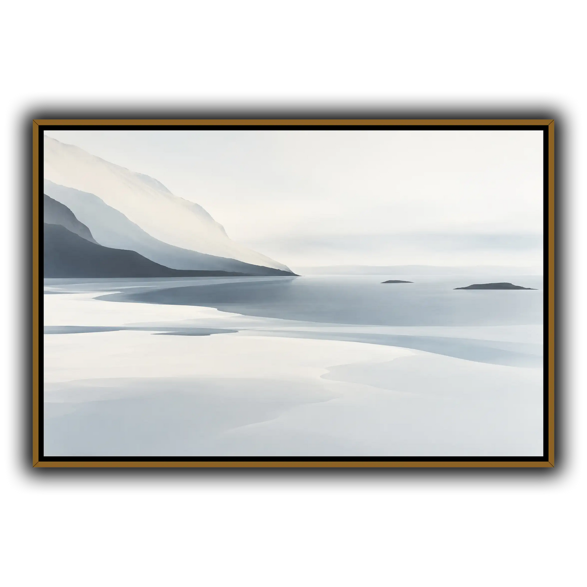 Winter headland in mist-7