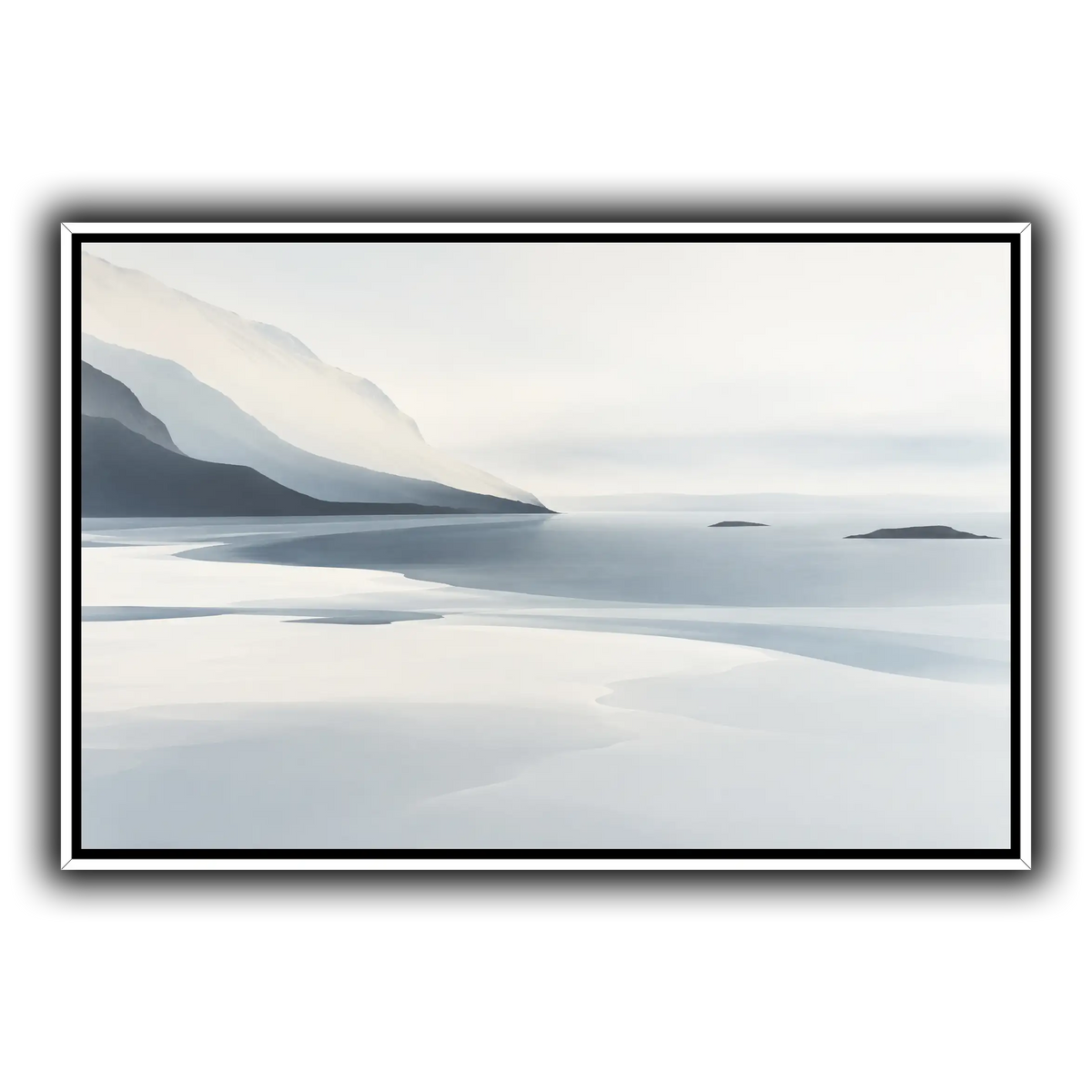 Winter headland in mist-7