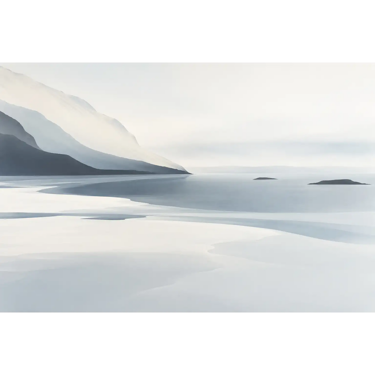 Winter headland in mist-7
