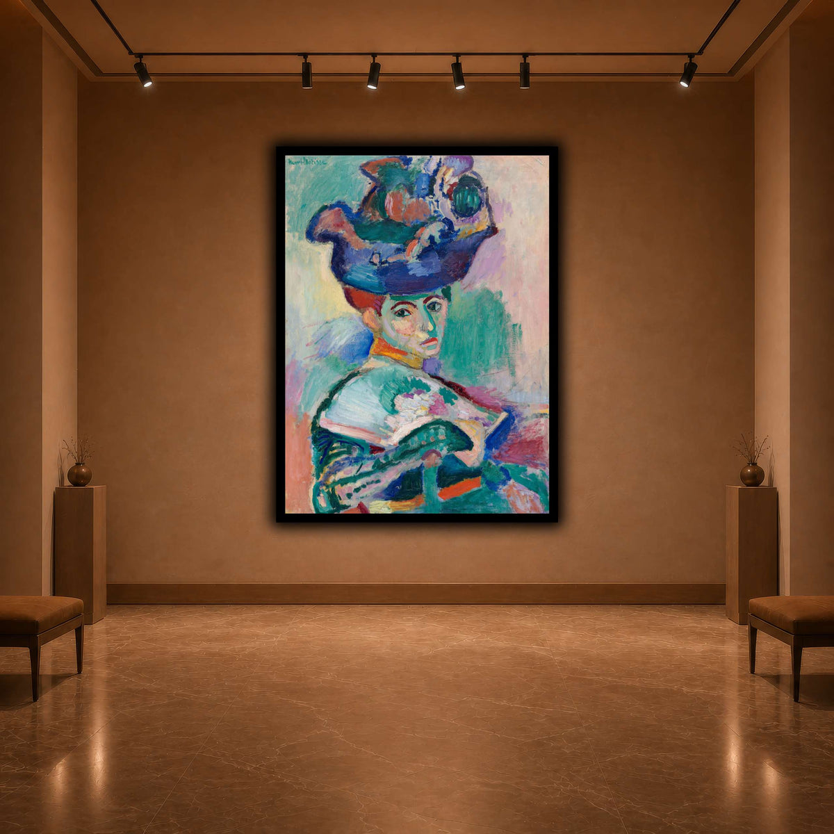 Woman-with-a-Hat_Henri_Matisse warm-agallery