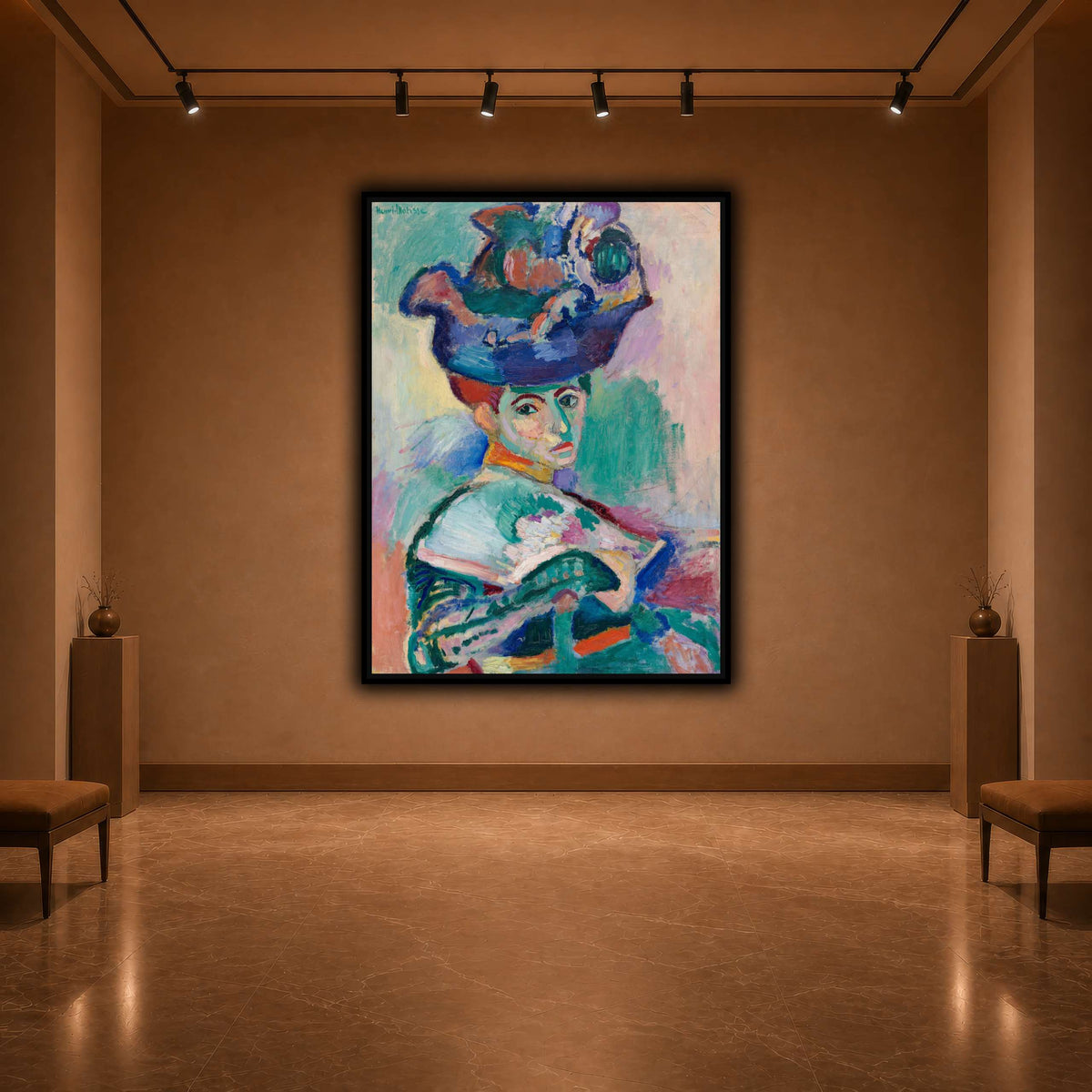 Woman-with-a-Hat_Henri_Matisse warm-agallery