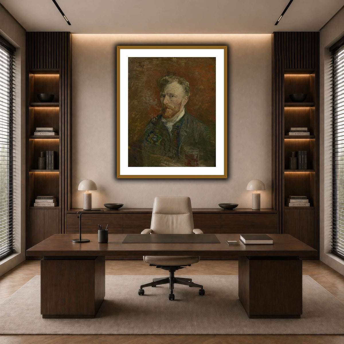 Zelfportret_met_glas dark neutral-office