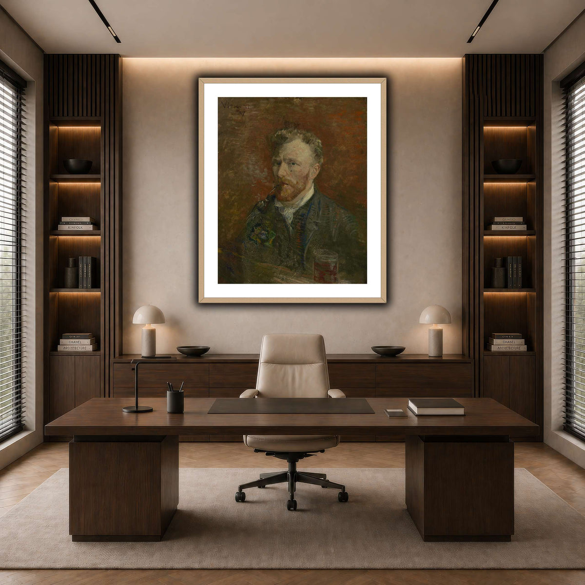 Zelfportret_met_glas dark neutral-office