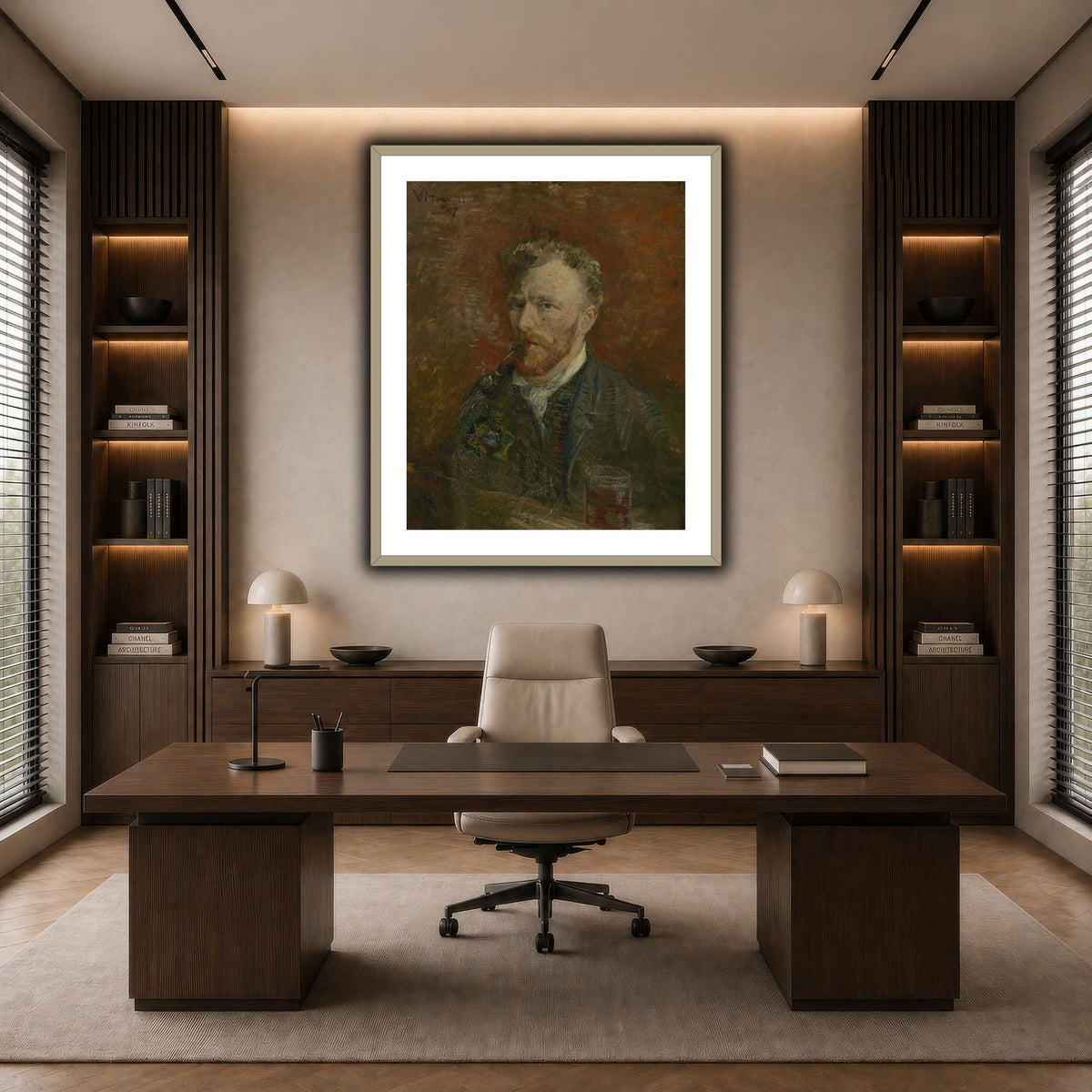 Zelfportret_met_glas dark neutral-office