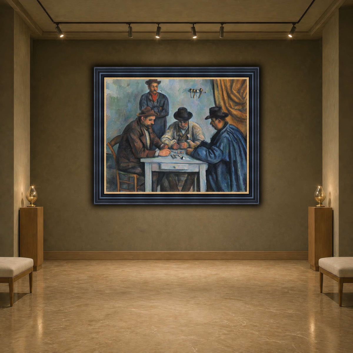 card players _Paul_Cezanne earth-agallery