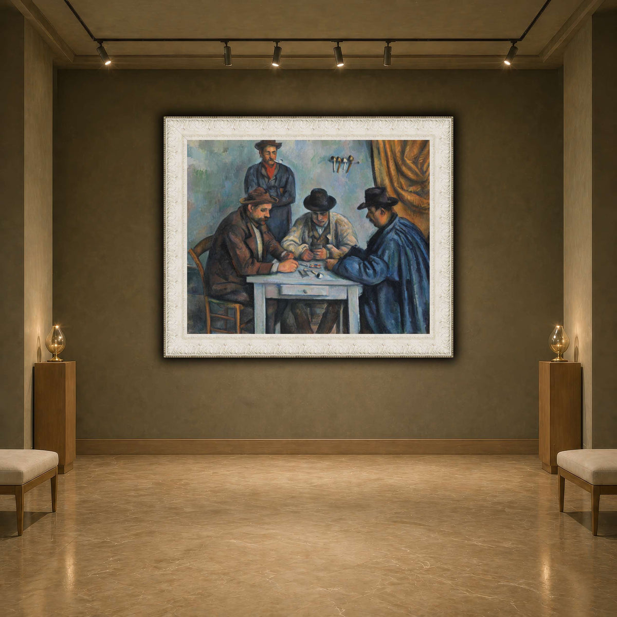 card players _Paul_Cezanne earth-agallery