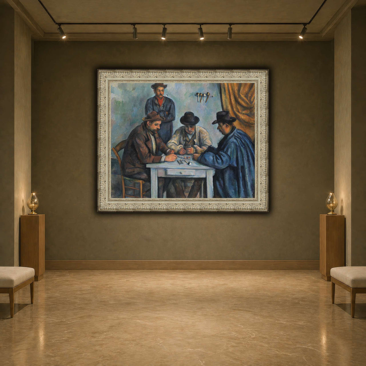 card players _Paul_Cezanne earth-agallery