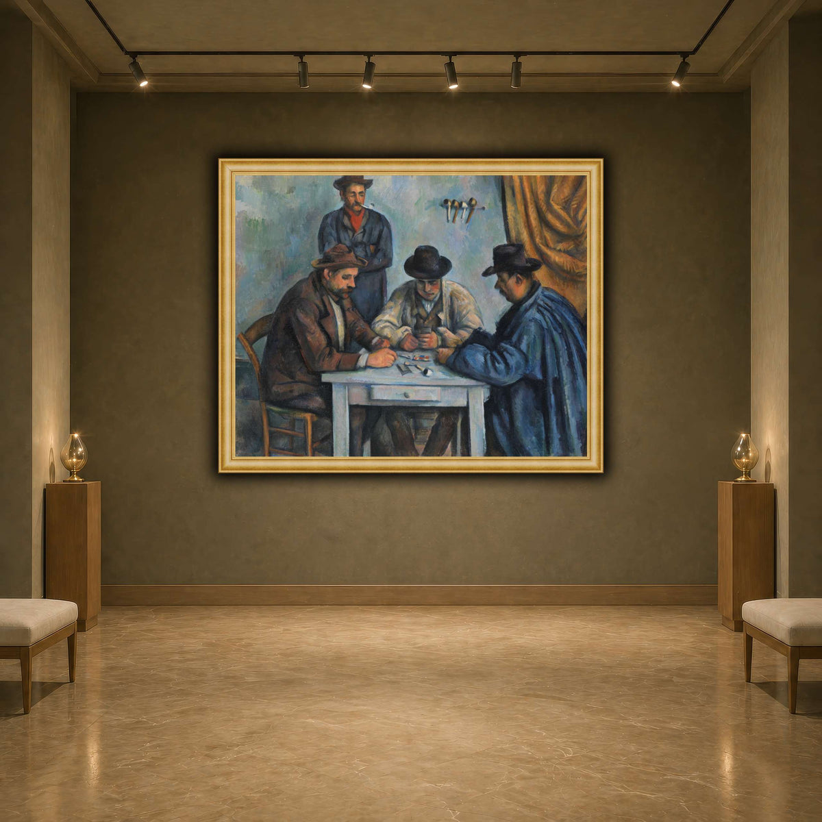 card players _Paul_Cezanne earth-agallery