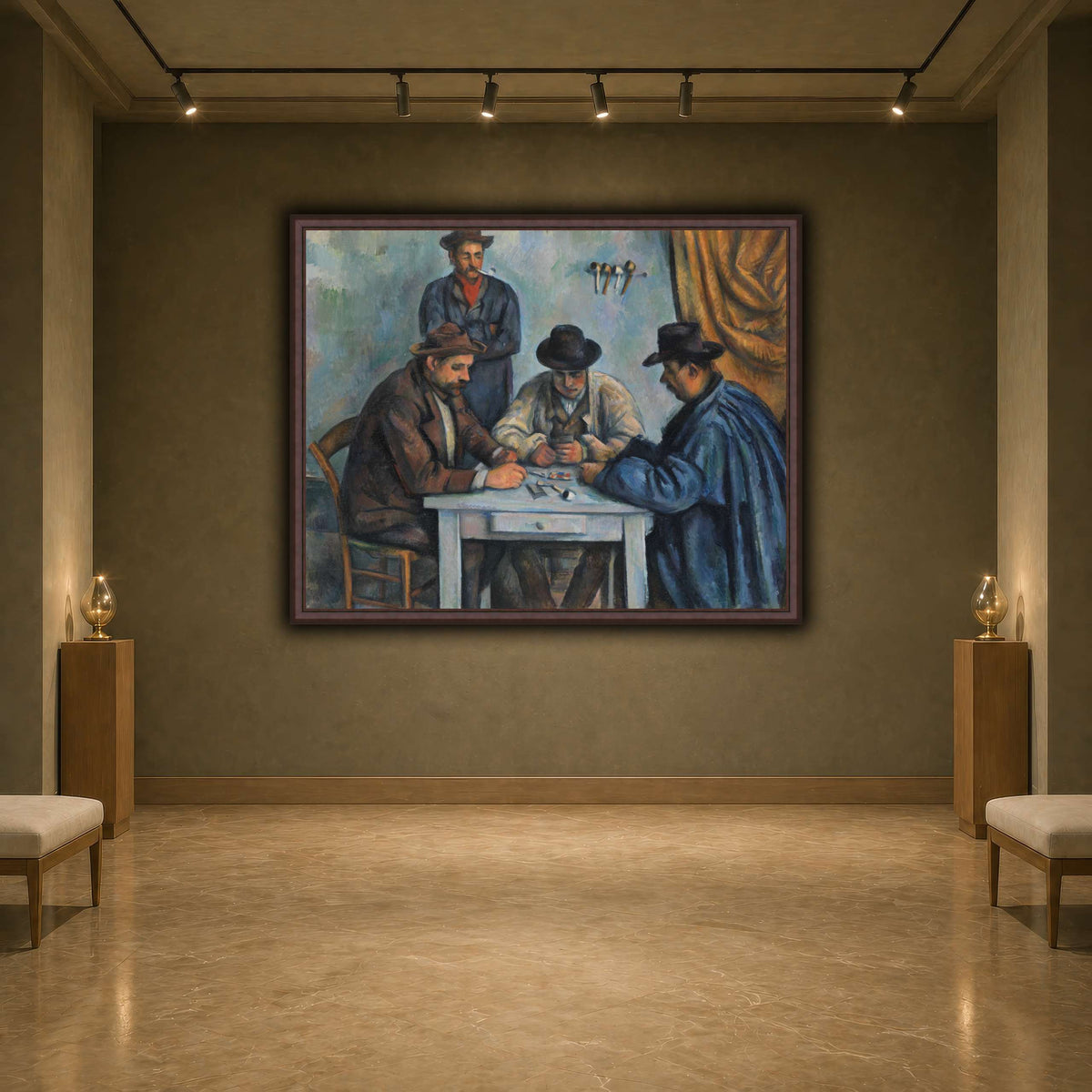 card players _Paul_Cezanne earth-agallery