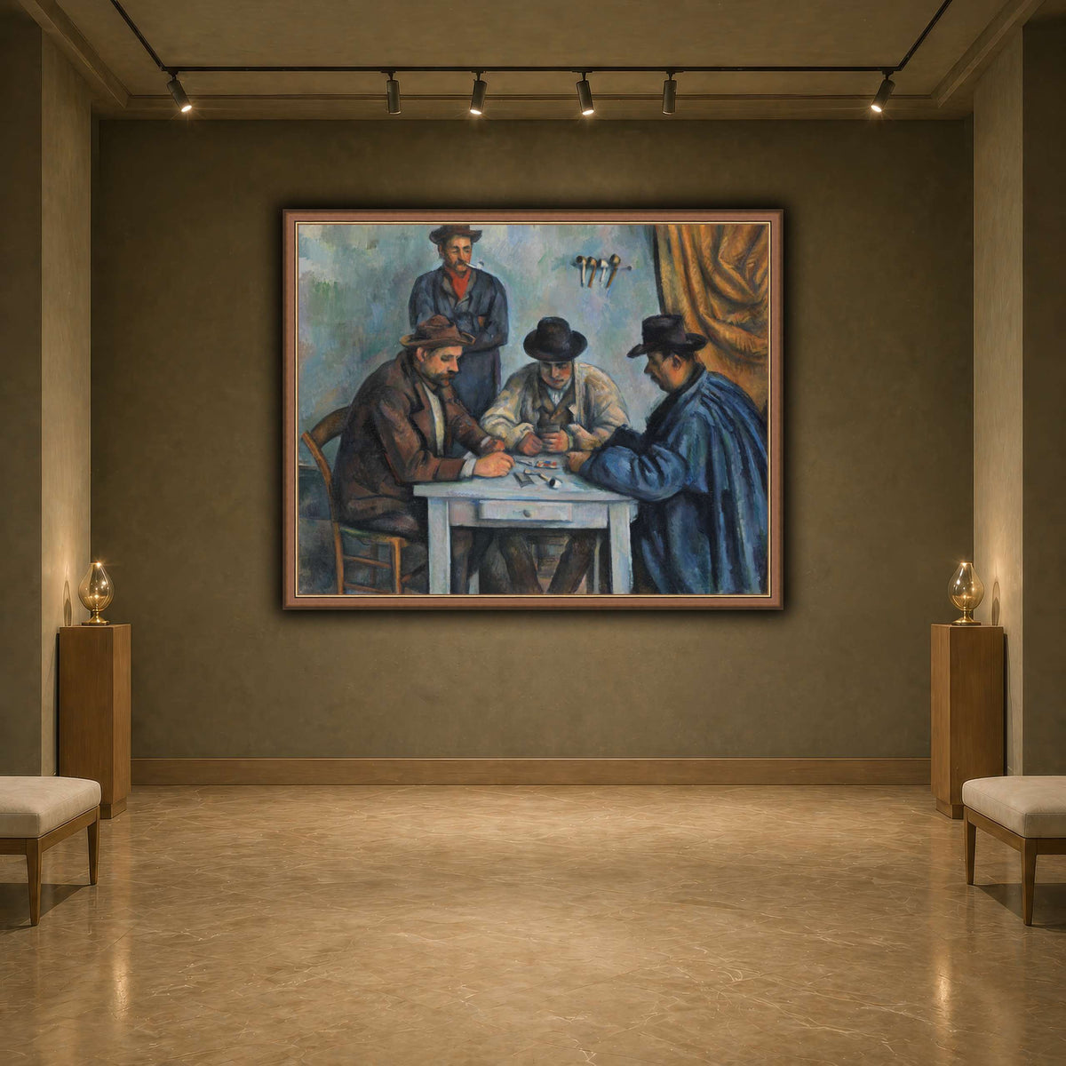 card players _Paul_Cezanne earth-agallery