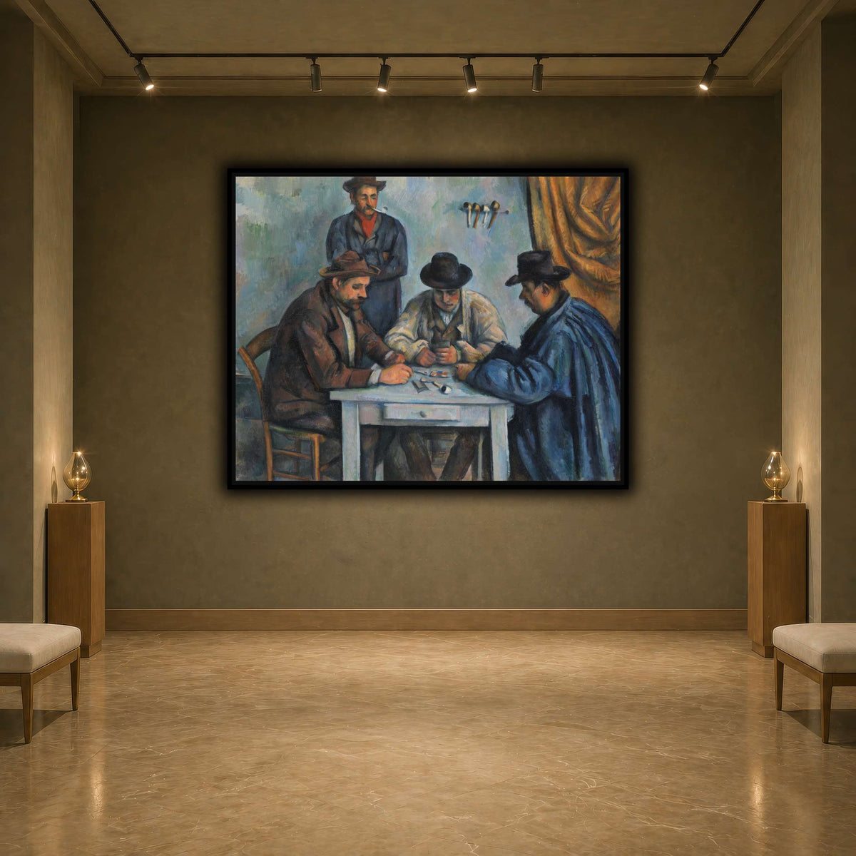 card players _Paul_Cezanne earth-agallery