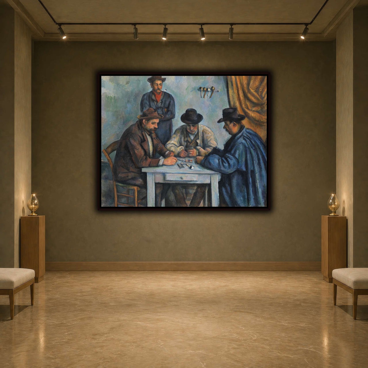 card players _Paul_Cezanne earth-agallery
