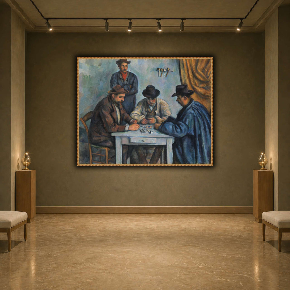 card players _Paul_Cezanne earth-agallery
