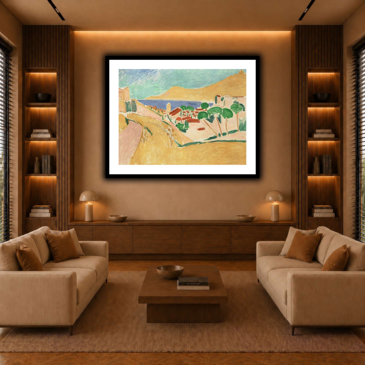 collioure_Henri_Matisse warm-living-room