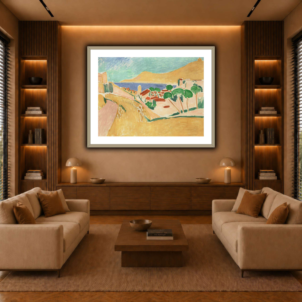 collioure_Henri_Matisse warm-living-room