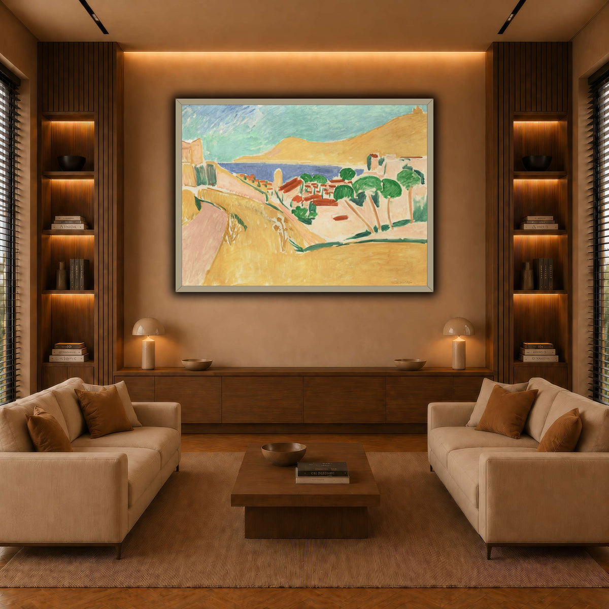collioure_Henri_Matisse warm-living-room
