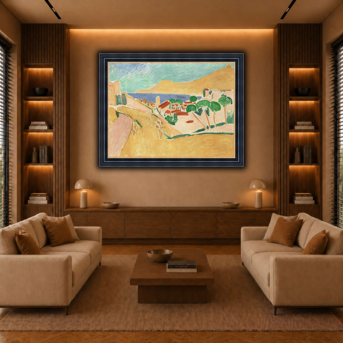 collioure_Henri_Matisse warm-living-room
