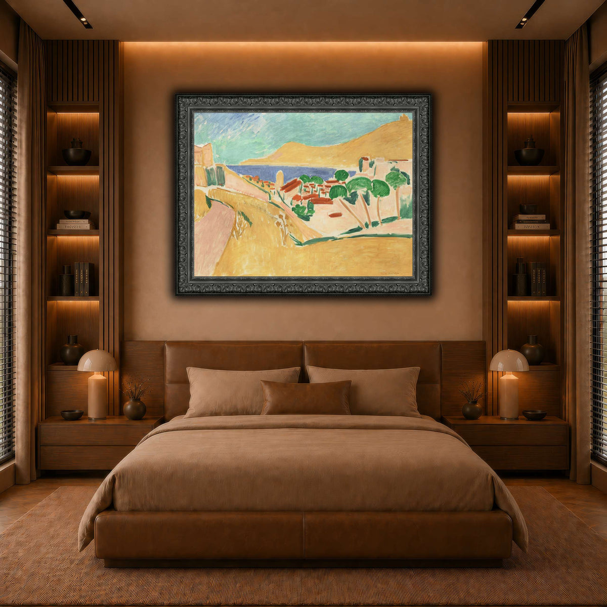 collioure_Henri_Matisse warm-bedroom