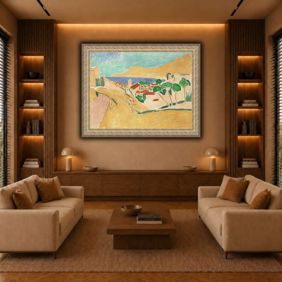 collioure_Henri_Matisse warm-living-room